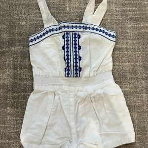Janie and Jack romper. 6-12 months
